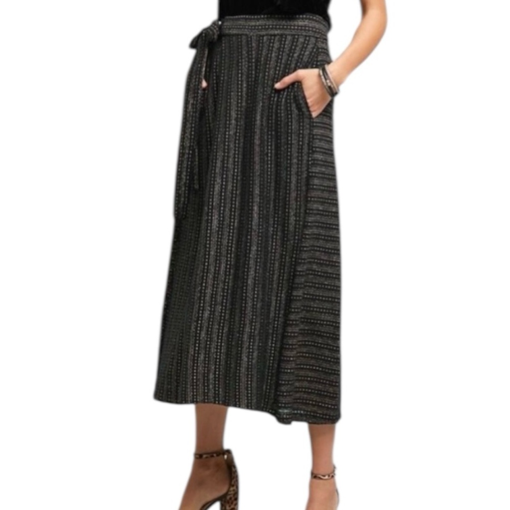 EVA FRANCO Blake wide leg cropped pants NEW